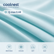 CoolNest™ Air Conditioner Cooling Blanket – Lightweight Summer Comforter for Hot Sleepers
